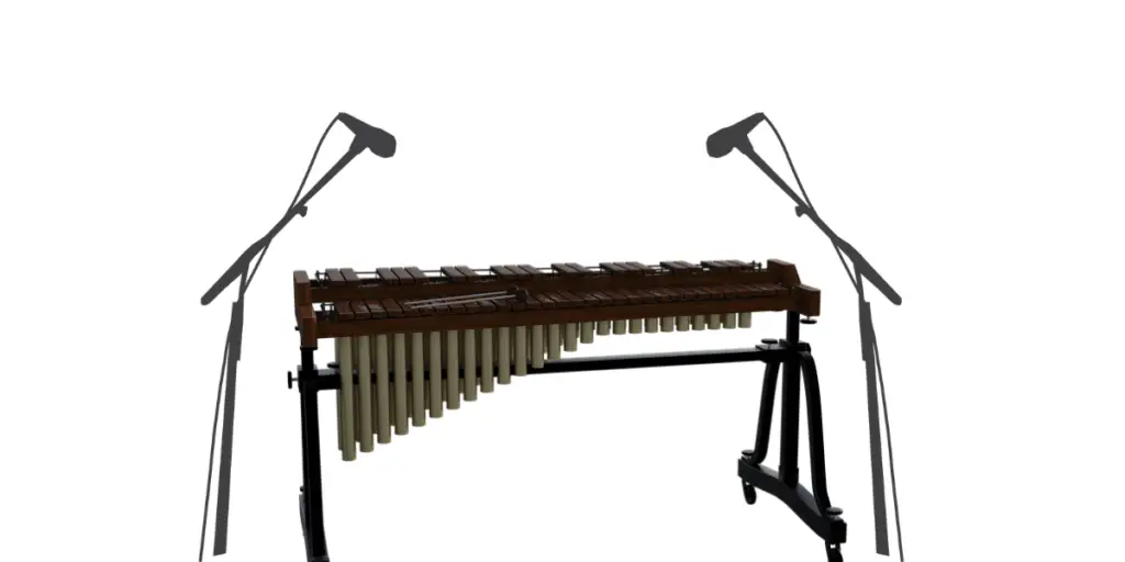 Stereo Mic placement for Xylophone