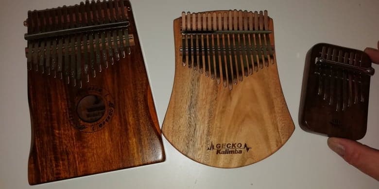 3 Kalimba compared for how to hold a Kalimba